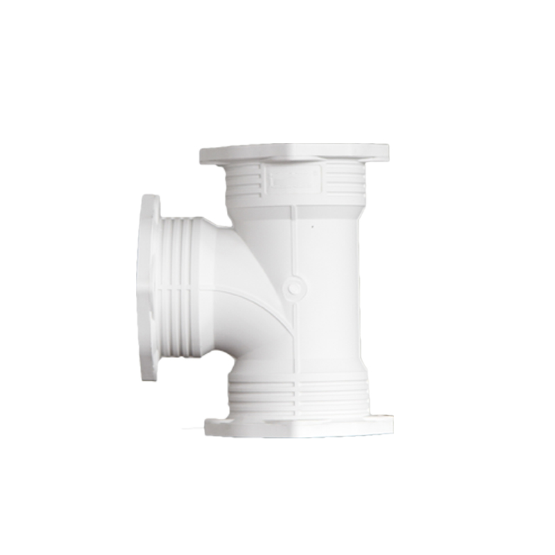 顺水三通丨HDPE法兰连接静音排水管