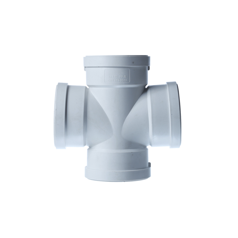 平面四通四扩丨聚丙烯静音管