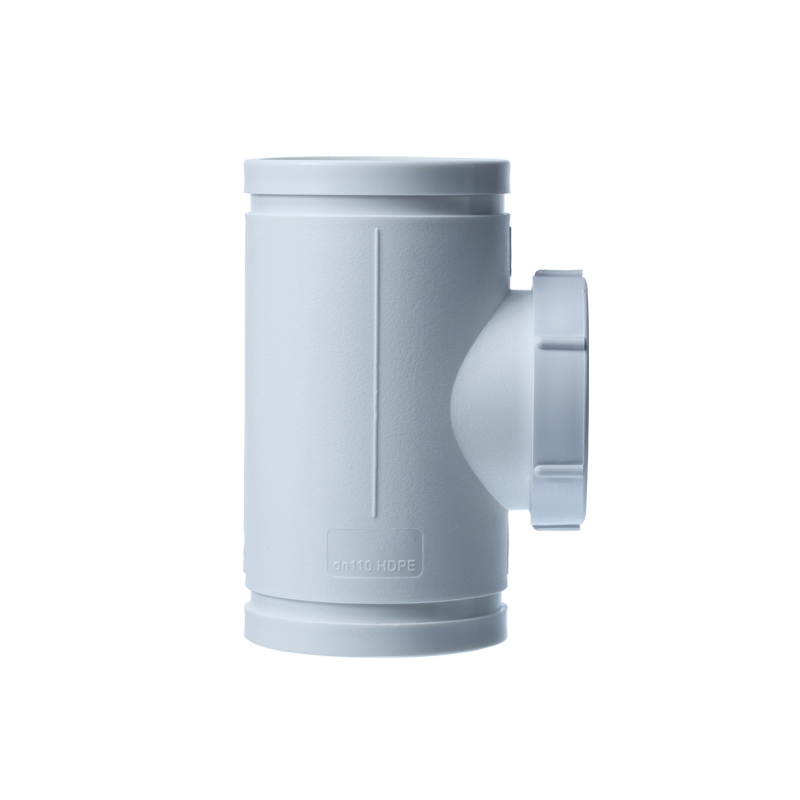 立管检查口丨HDPE沟槽式连接静音管