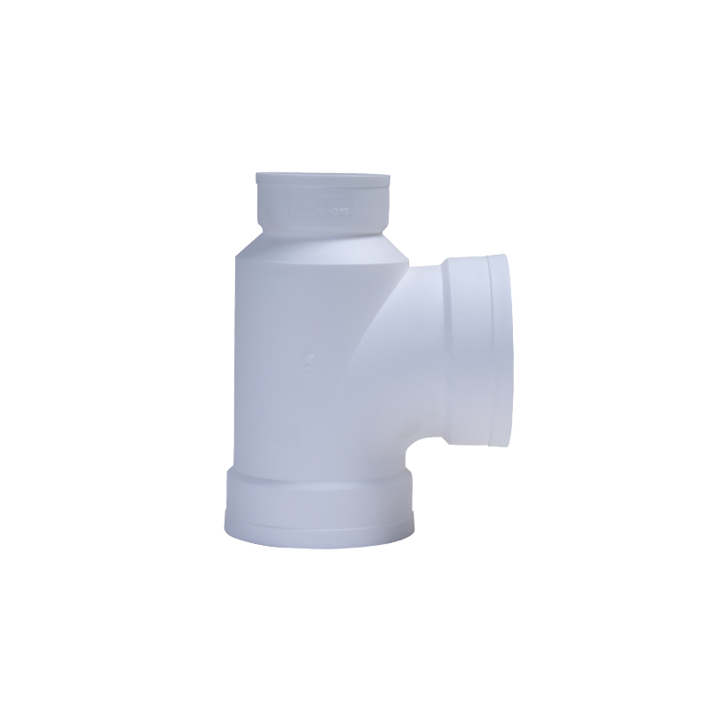 瓶型三通丨PP热熔承插连接静音管